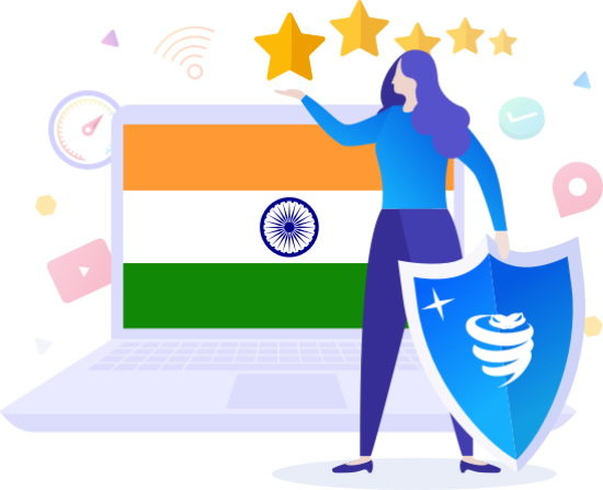 Holen Sie sich das Beste VPN für Indien
