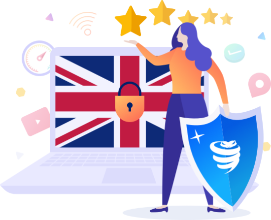 获取英国最佳VPN
