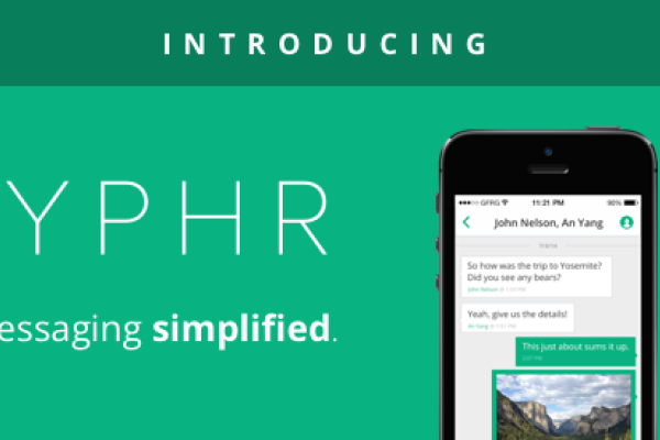 Please Try Cyphr, our New Encrypted Messaging App!