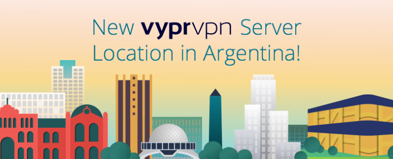 New VyprVPN Server Location in Argentina!