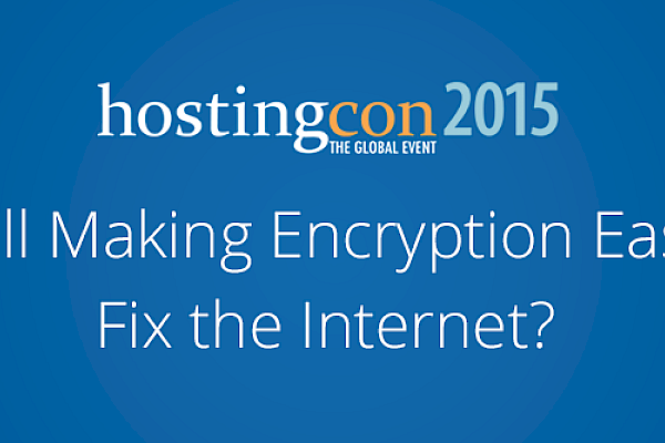 Golden Frog President Sunday Yokubaitis Speaking on Encryption at HostingCon 2015